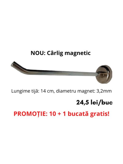 Carlig magnetic 140mm x 32mm