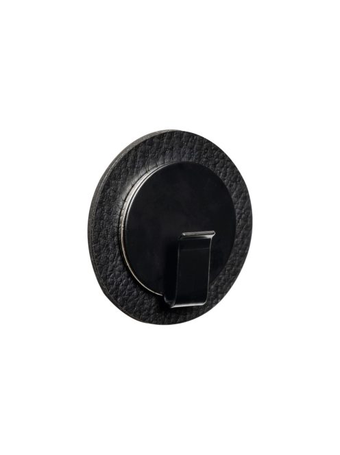Carlig magnetic „Clever” negru cu suport negru